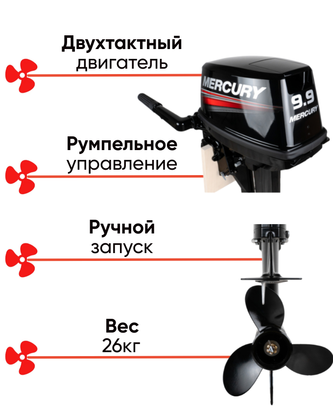 Mercury 9.9 MH  